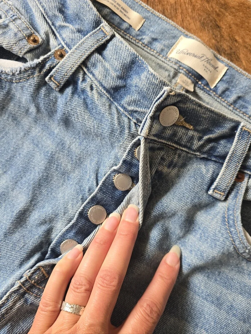 Universal Thread Mis Rise 90s Baggy Jeans